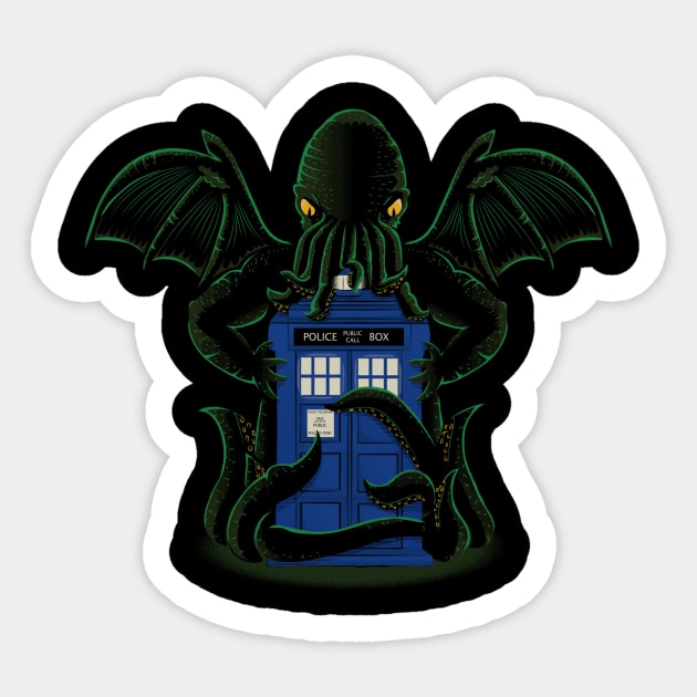 Dr.Who Beyond Time Sticker by IdeasConPatatas